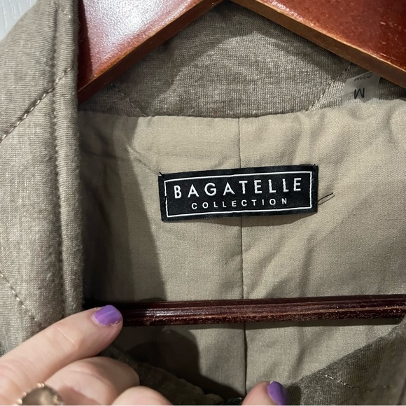 Bagatelle long sleeve light brown jacket size medium - Picture 5 of 11